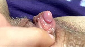 Big Clit Orgasm in Close-Up Detail