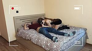 naughty hotwife brings lover home and records it for hubby 😏