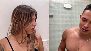 Stepbrother bangs two horny latinas craving cum - Bucarasex