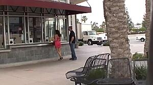 I watch my brunette mom ride that big cock in lingerie.