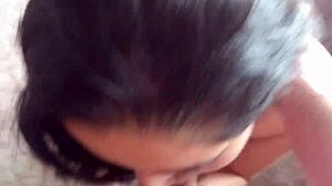 Amateur mexican sex by the fireplace with passionate touches