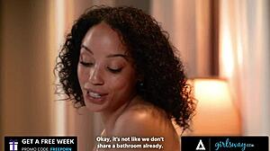 Anna Claire Clouds And Alexis Tae Lick Pussies In Interracial Lesbian Fucking