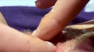 Big Clit Orgasm in Close-Up Detail