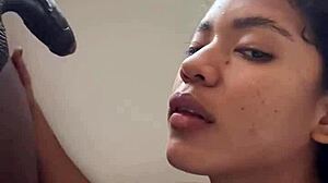 Feeling Torn While Sucking Stepbrother On Call With Boyfriend