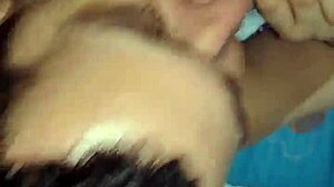 My friend's boyfriend comes over and sucks my tits in a casual encounter.