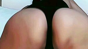 Horny Bluee Films Herself Masturbating Her Perfect Pussy With Dildo!