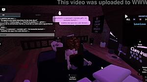 Intense session with Roblox BBC lover 😈