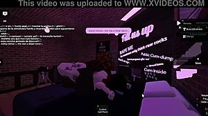 Intense session with Roblox BBC lover 😈