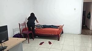 have you seen this nurse dance so sensually at a patient’s place?