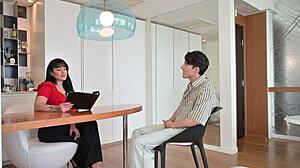 Cum For Me, Hot Spanish Teacher! Danja Angel Fucks Young Guy.