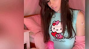 Dildo Solo Masturbation With Intense Orgasms