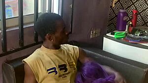 Fat Milf Bent Over in Dress for Intense Action