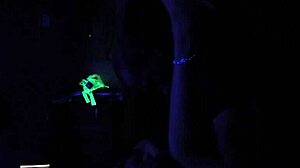 what’s up with carrie b and her blacklight deepthroat skills?