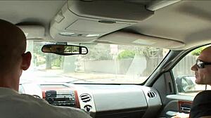 Fuck my shaved ass hard, mommy, she says as I bend her over for gaping anal