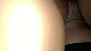 Amateur couples enjoying passionate sex until he cums inside her tight pussy