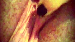 Big Pink Pussy Lips Dangled And Stretched Down With Weights Intensely