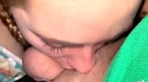 Mermaid Babe Does Sloppy FACEFUCK Suck On Big Cock