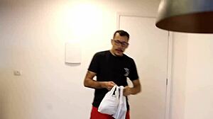 Wife Fulfills Husband's Dream with Actress in First-Time Lesbian Action!