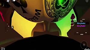 i'm riding my bunny friend's big ass in this roblox sex scene