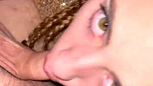 Mermaid Babe Does Sloppy FACEFUCK Suck On Big Cock