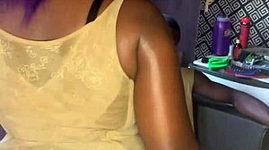 Fat Milf Bent Over in Dress for Intense Action