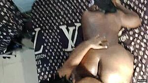 curvy sera sneaks away for quick bedroom fuck with bbc crush