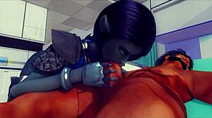 Redhead Babe Plays Mental Blast, Gets Fucked by Monster Cock in Negative Influence Part 1