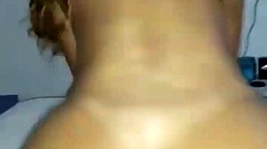 she takes off condom and demands all the milk in her pussy! bent over rough riding