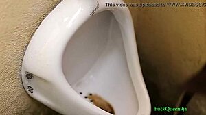 i got horny seeing him piss close up