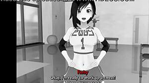 Team Rwby Pregnant Yoga Class In Classroom