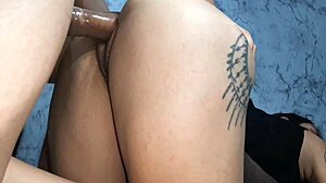 Stepbrother Cums In Stepsister's Mouth After Intense Blowjob - Homemade Porn