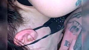 Emo Slut Begs For Rough Face Fucking By Monster Cock