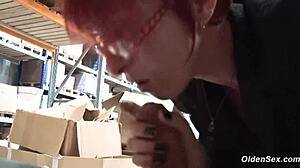 Redhead Mature MILF Takes Big Cock Anal Hard And Deep