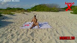 Celezte Cruz Sunbathes As A Man Approaches For An Intimate Encounter