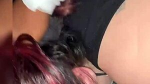 Emo Slut Begs For Rough Face Fucking By Monster Cock
