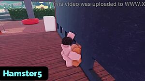 Roblox Futanari Girl Assfucks With Monster Cock In Gloryhole