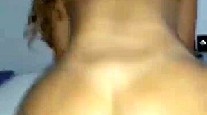 she takes off condom and demands all the milk in her pussy! bent over rough riding