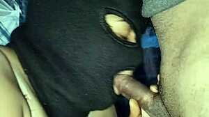 Damn, Indian wife swallows cum after intense face fucking!