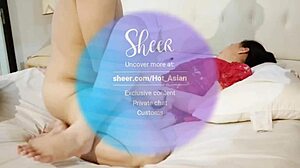 Asian Girl GIVE HOT SEX While Staycation and CUMMING INSIDE HER Wet Pussy