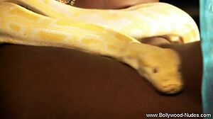 She rips clothes in bold seduction striptease