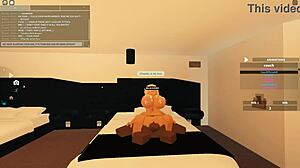 Rough assfucking and deepthroat blowjob with big black cock