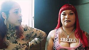 Sipnplay show with Latina, Ebony, and Indian tattoo artists