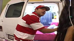 Alexis love bangs her mouth with ice cream before sex