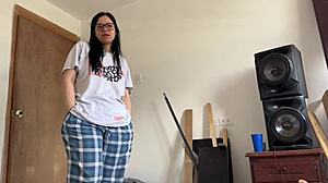 my hot cousin-in-law during my visit, we took advantage being alone 😏