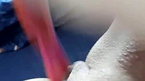 Amateur Teen 18+ INTENSELY MASTURBATES With Dildo On Her Pussy