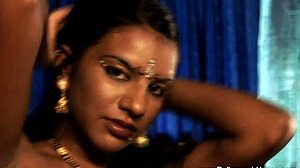 She rips clothes in bold seduction striptease