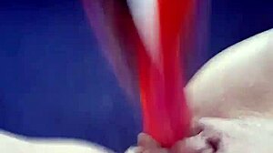 Amateur Teen 18+ INTENSELY MASTURBATES With Dildo On Her Pussy