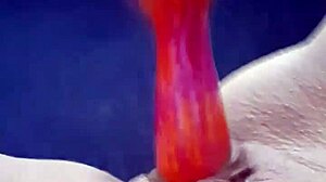 Amateur Teen 18+ INTENSELY MASTURBATES With Dildo On Her Pussy