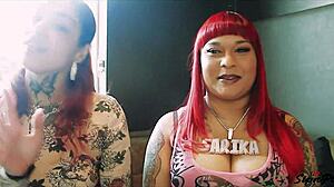 Sipnplay show with Latina, Ebony, and Indian tattoo artists