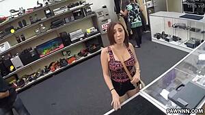 Busty Babe Gets Fucked Hard in Toilet